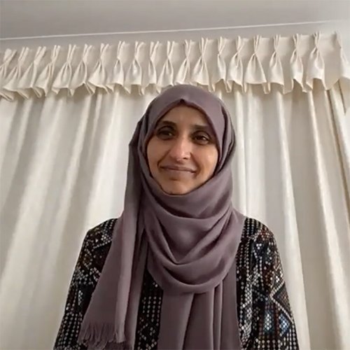 Woman in a hijab